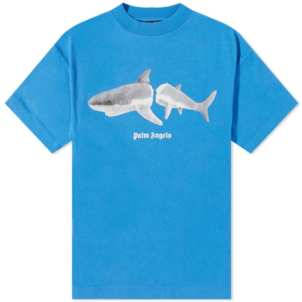 Shark Classic T-shirt in black - Palm Angels® Official