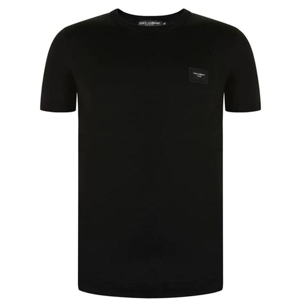 Dolce & Gabbana Logo Plaque T-shirt Black
