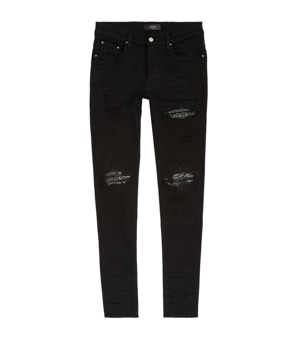 AMIRI MX1 Bandana Jeans Black/White