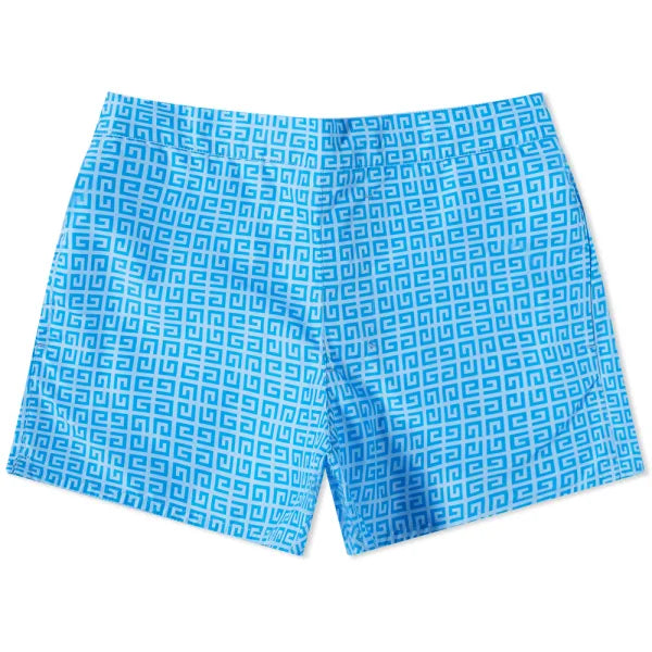 Givenchy 4G Swim Shorts Blue